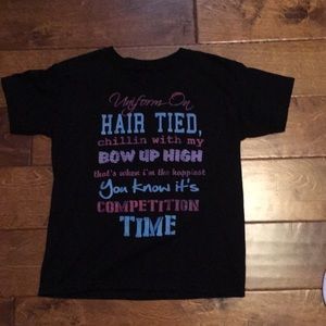 Cheerleading shirt
